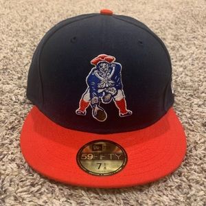 New England Patriots New Era Fitted Vintage Hat 7 1/8